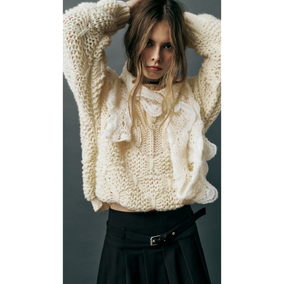 Zara Textured Knit Sweater - Picture 8 of 13